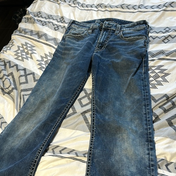 Silver jeans Zac Relaxed Fit Bootcut Jeans 30 waist 32 length - Picture 1 of 5